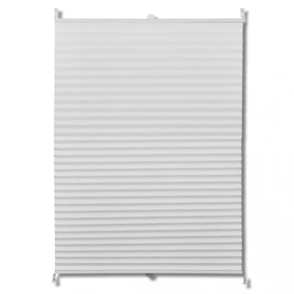 Plisse Roló 70 x 150 cm Fehér Redős Roló