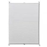 Plisse Roló 90 x 150 cm Fehér Redős Roló