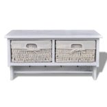 fehér császárfa fali polc 60 x 23,5 x 33 cm