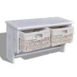 fehér császárfa fali polc 60 x 23,5 x 33 cm