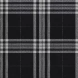 fekete szövetfotel párnával