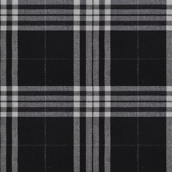 fekete szövetfotel párnával