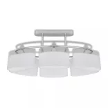 Mennyezeti Lámpa Ellipszoid Üveg Búrával 6 E14-es izzóval