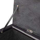 hosszú barna fa tárolópad