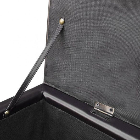 hosszú barna fa tárolópad