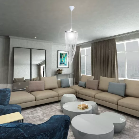 Függő csillár 22 x 58 cm