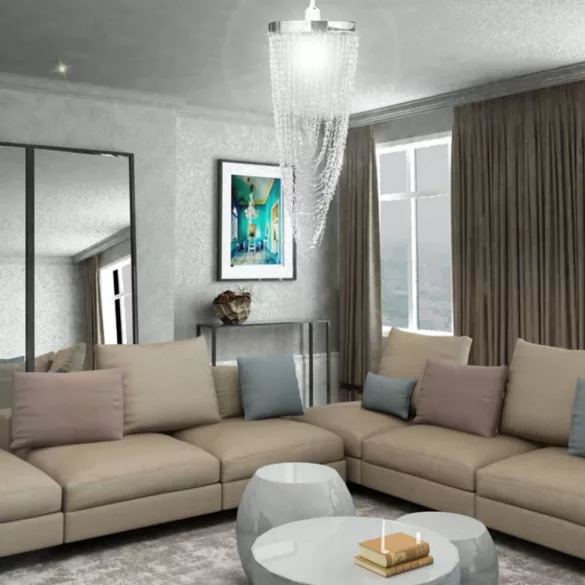 Függő csillár 22 x 58 cm