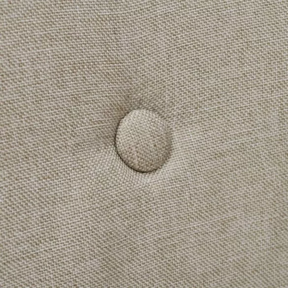 2 db bézs szövet és tömör tölgyfa étkezőszék