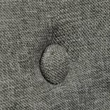 2 db világosszürke szövet és tömör tölgyfa étkezőszék