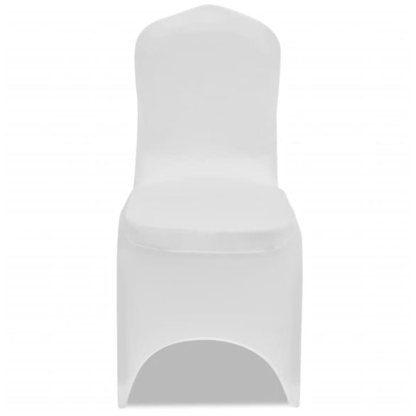 Szék Huzatok Nyujtható Fehér 6 db