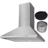 Rozsdamentes Acél Szagelszívó 600 mm