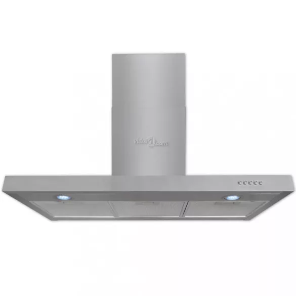 Lapos rozsdamentes szagelszívó 900 mm