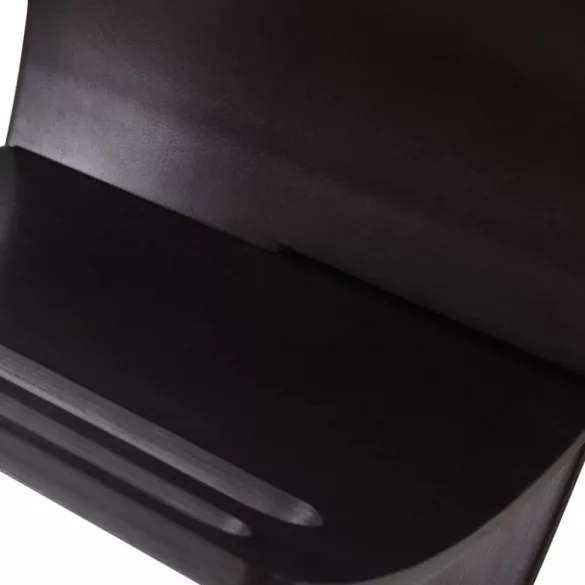 barna fa folyóirattartó állvány