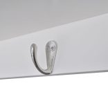 fehér fa fali konyhaszekrény