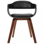 hajlított fa és műbőr étkezőszék