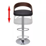 2 db hajlított fa bárszék