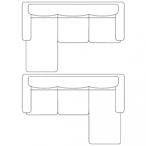 3 személyes fehér műbőr elemes kanapé