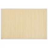 6 db bambusz alátét 30 x 45 cm természetes bambusz szín