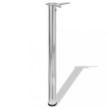 4 db állítható magasságú asztalláb 710 Króm