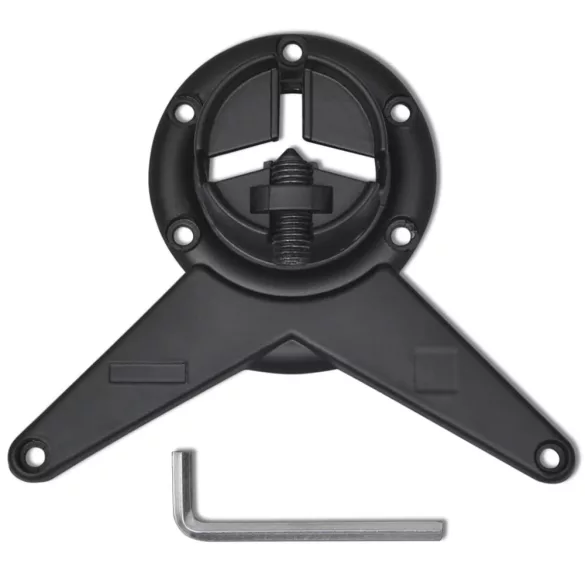 4 db állítható magasságú fekete asztalláb 1100 mm