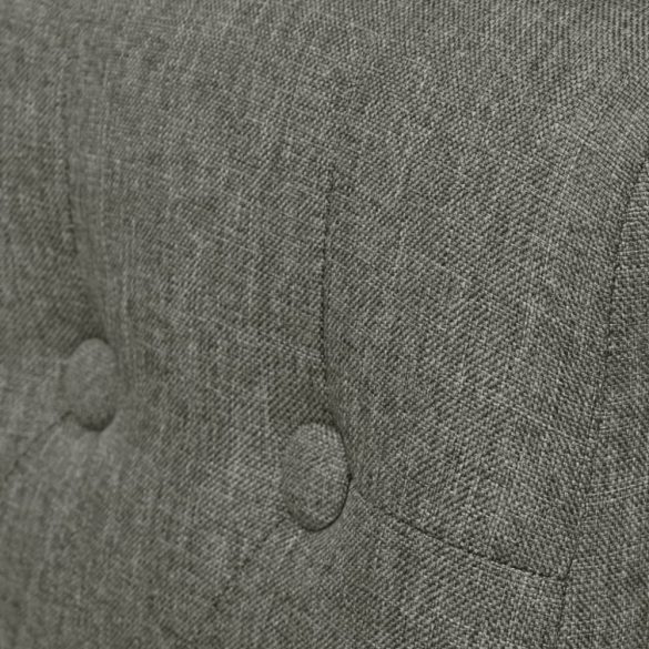 2 db világosszürke szövet étkezőszék