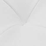 fehér műbőr tárolózsámoly