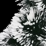 száloptikás megvilágított karácsonyfa állvánnyal és LED-es 180 cm