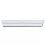 Aaliyah 2 db fehér fali polc