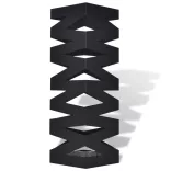 Szögletes esőermyő / sétabot tartó 48,5 cm fekete