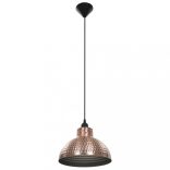 2 db  félkör alakú mennyezeti lámpa vörösréz szín