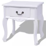 Fehér MDF éjjeliszekrény