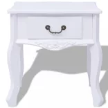 Fehér MDF éjjeliszekrény