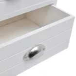 francia éjjeliszekrény fehér