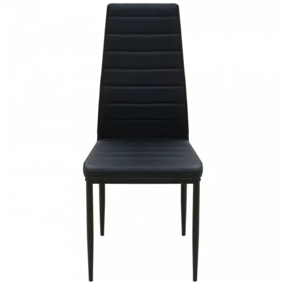 5 darabos étkező garnitúra készlet fekete