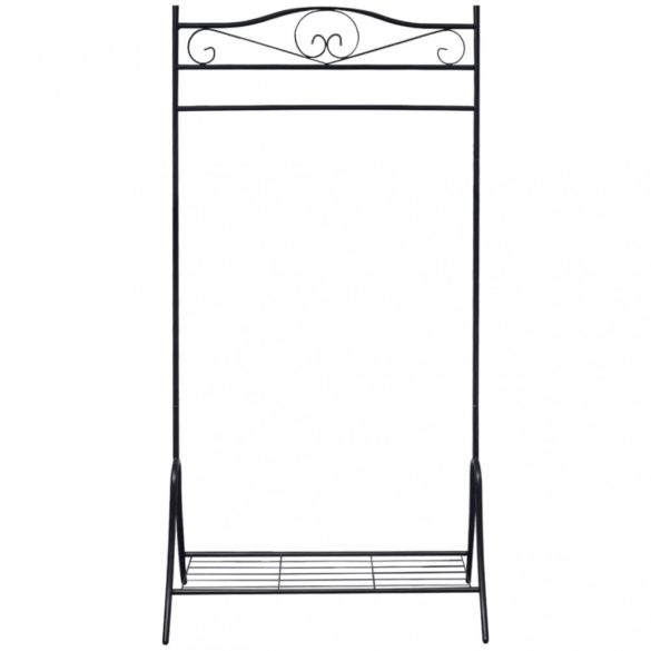 Fekete acél ruhatár