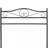 Fekete acél ruhatár