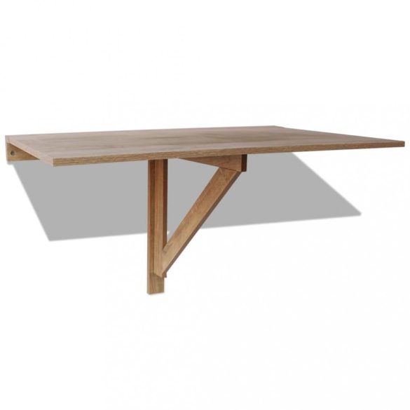 összecsukható tölgy fali asztal 100 x 60 cm