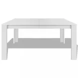 fehér étkezőasztal 140 x 80 x 75 cm