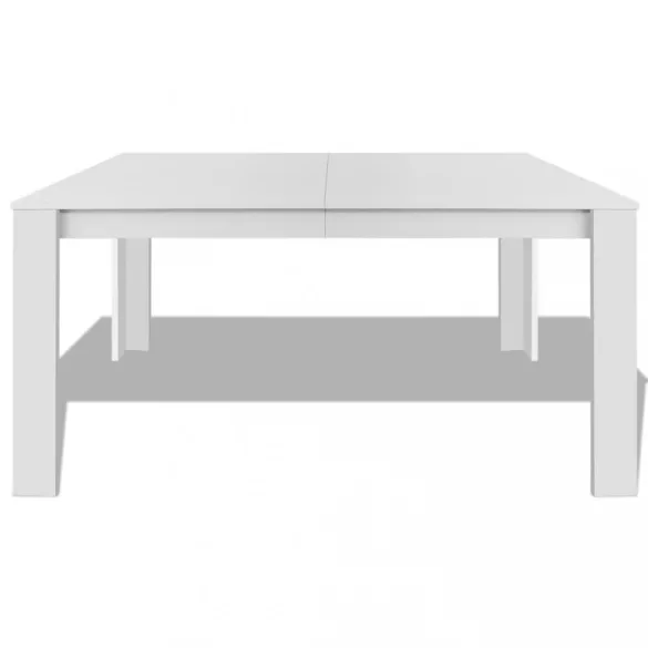 fehér étkezőasztal 140 x 80 x 75 cm