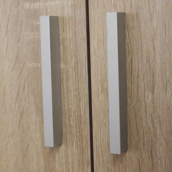 tölgyfa cipőszekrény 7 polccal