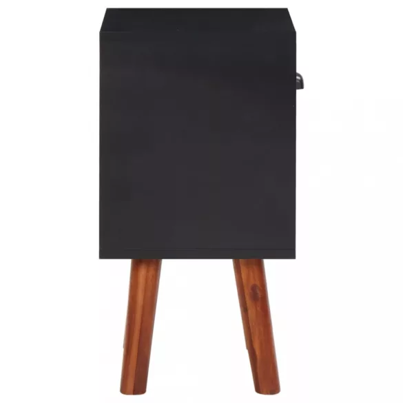 tömör akácfa éjjeliszekrény 40 x 30 x 57 cm