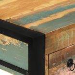 tömör újrahasznosított fa íróasztal