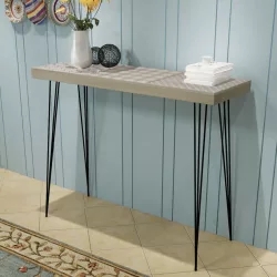 90x30x71,5 cm konzolasztal szürke