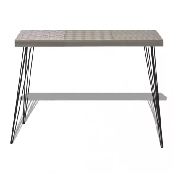 90x30x71,5 cm konzolasztal szürke