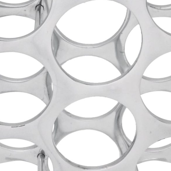 bortartó állvány 27 palackhoz alumínium ezüst