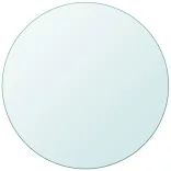 edzett üveg asztallap kerek 400 mm