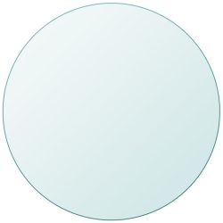 edzett üveg asztallap kerek 500 mm