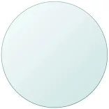 edzett üveg asztallap kerek 900 mm