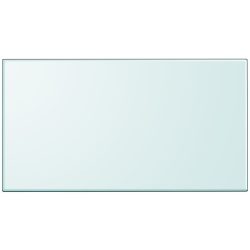 edzett üveg asztallap téglalap alakú 1200 x 650 mm
