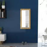 aranyszínű barokk stílusú fali tükör 100 x 50 cm